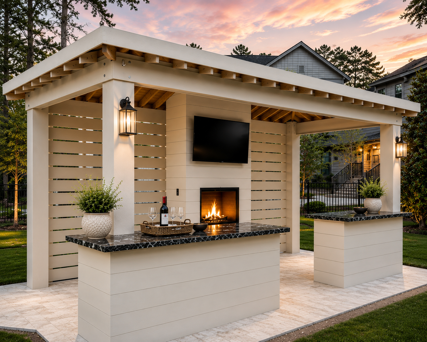 Hip Roof Covers project