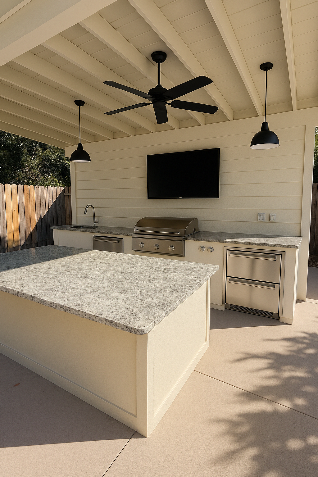 Outdoor Kitchens project